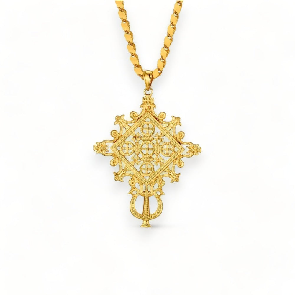 Elegant Gold Pendant